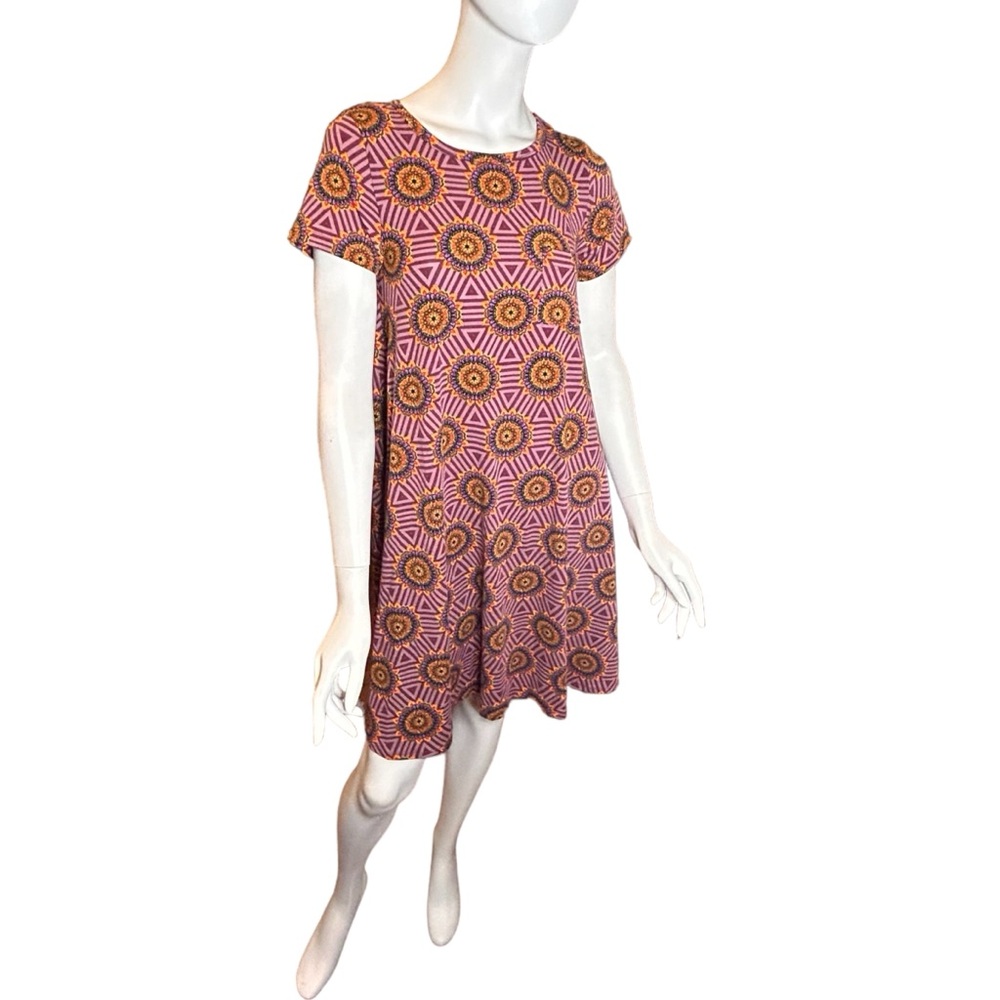 NEW LuLaRoe Carly Purple Floral Dress